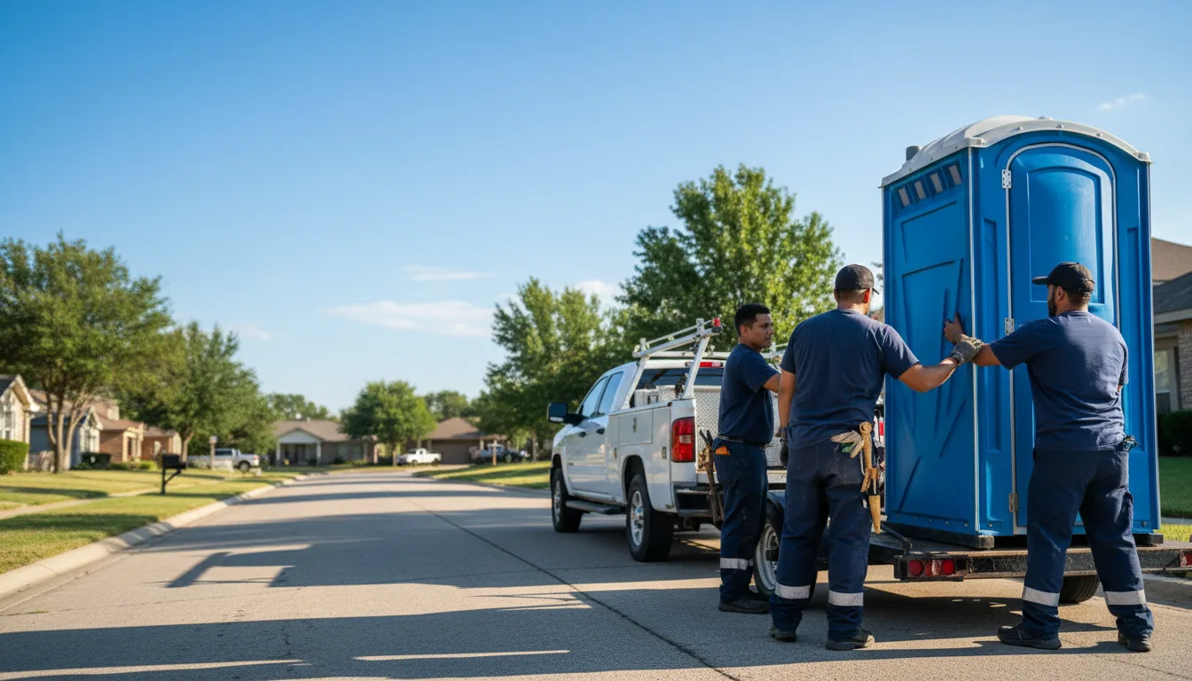 Portable Toilet Rental in Bloomburg, TX near me